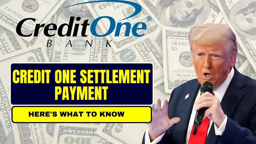Credit One Bank Account