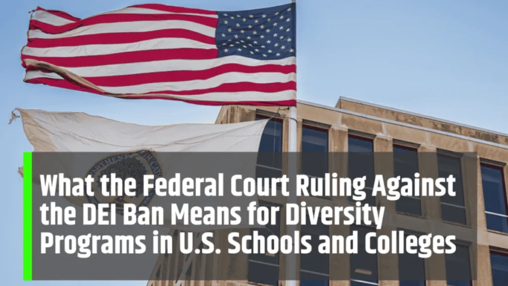 Federal Court Blocks DEI Ban
